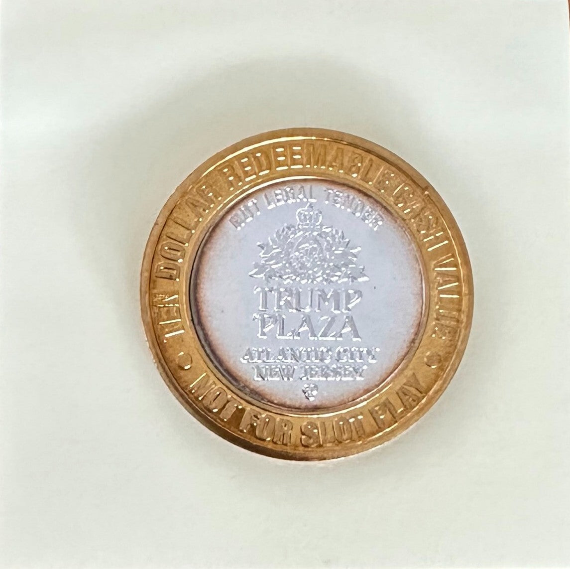 Trump Plaza .999 Fine Silver $10.00 Coin