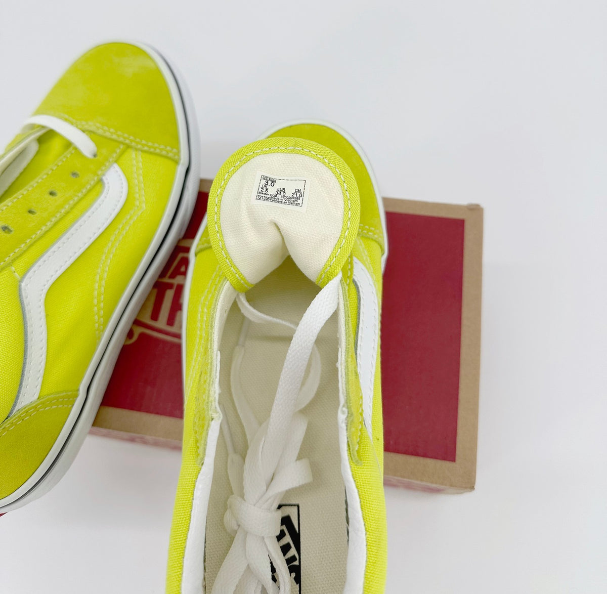 Vans Old School Evening Prim Size 3 Kids  VN0A7Q5FZUD