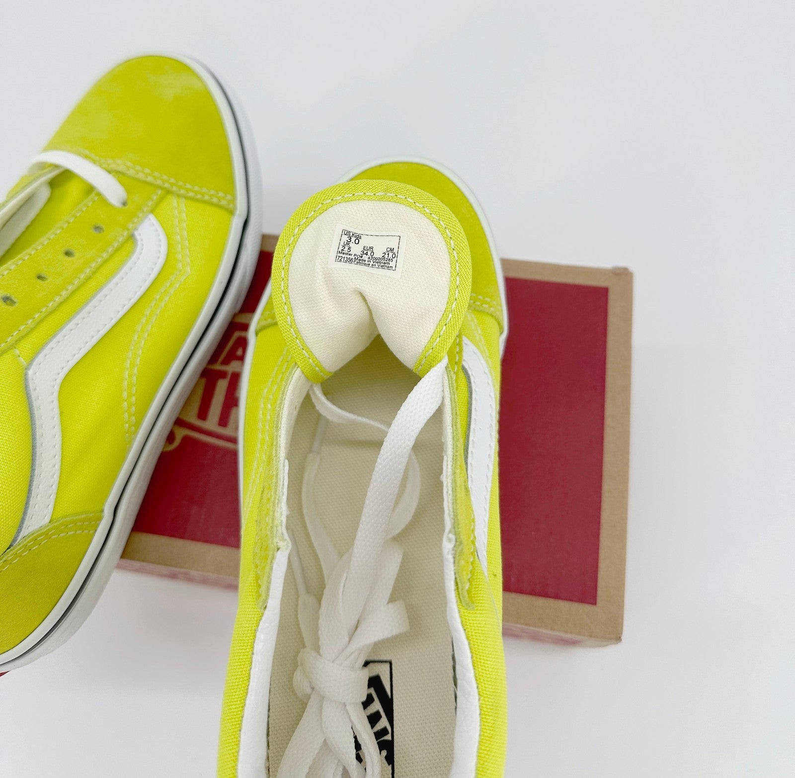 Vans Old School Evening Prim Size 3 Kids  VN0A7Q5FZUD