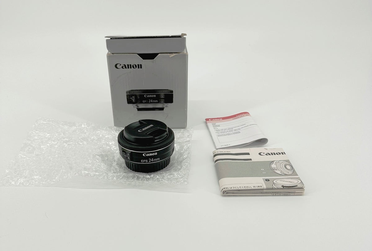 Canon EFS 24mm f/2.8 STM Camera Lens
