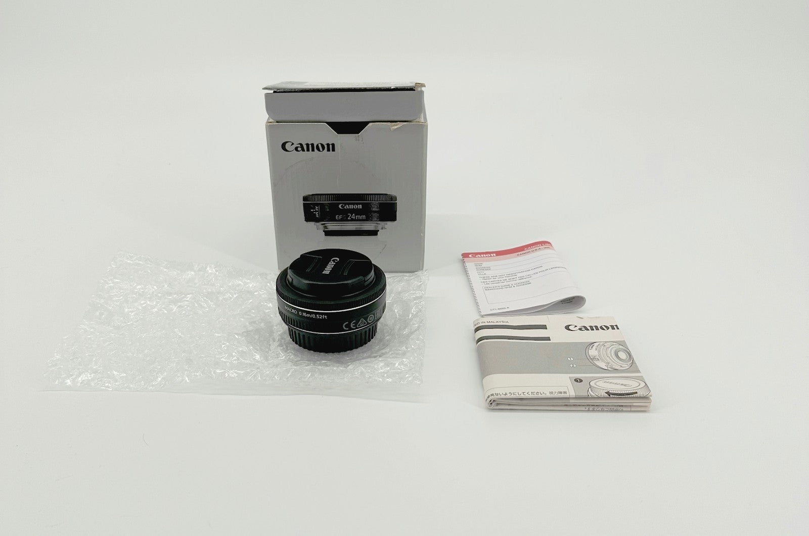 Canon EFS 24mm f/2.8 STM Camera Lens