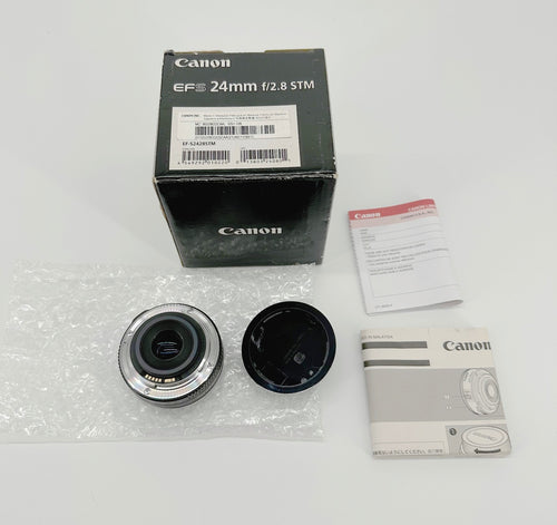 Canon EFS 24mm f/2.8 STM Camera Lens