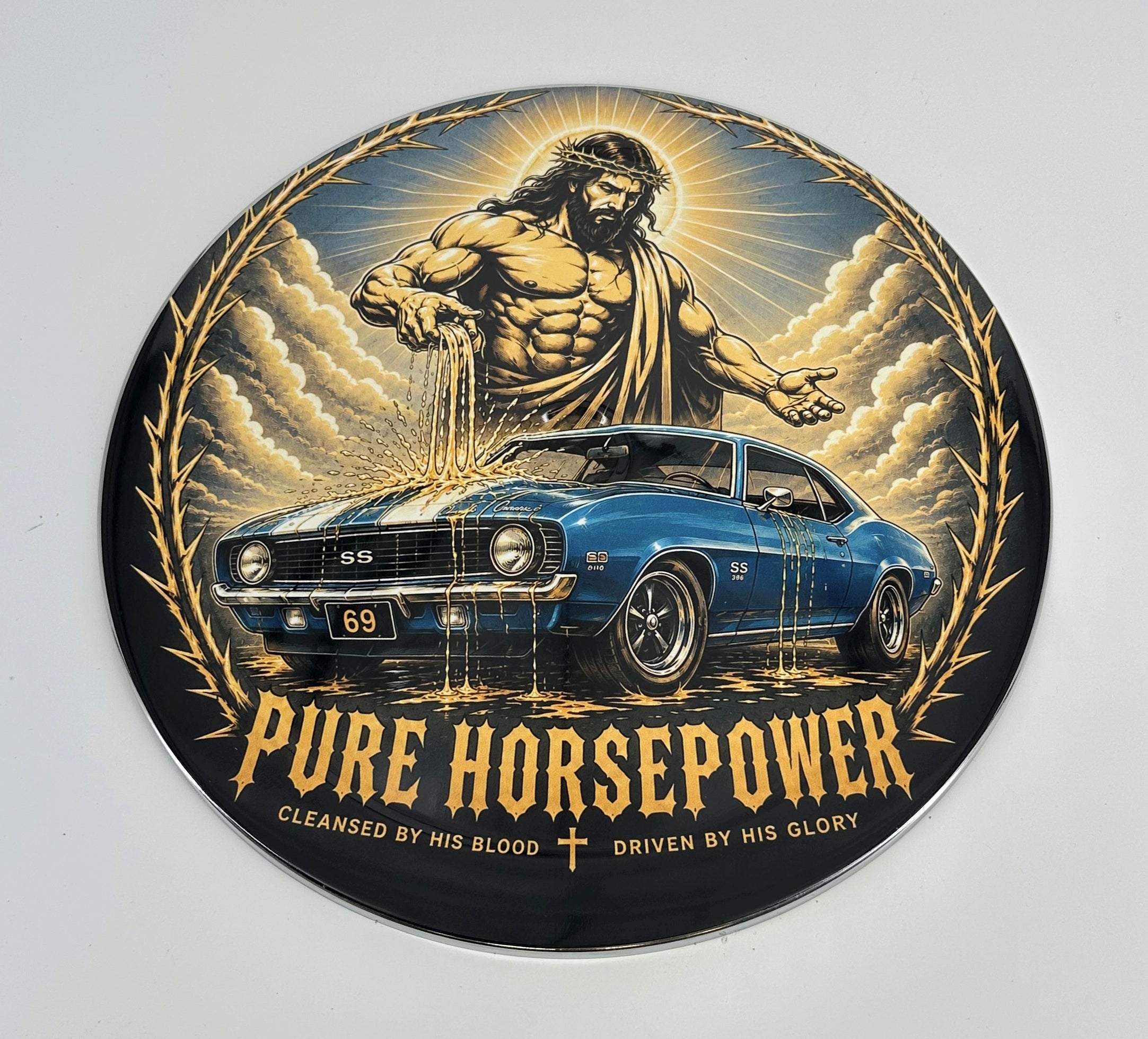 Pure Horse Power 1969 Camaro 14" Air Cleaner Cover Lid