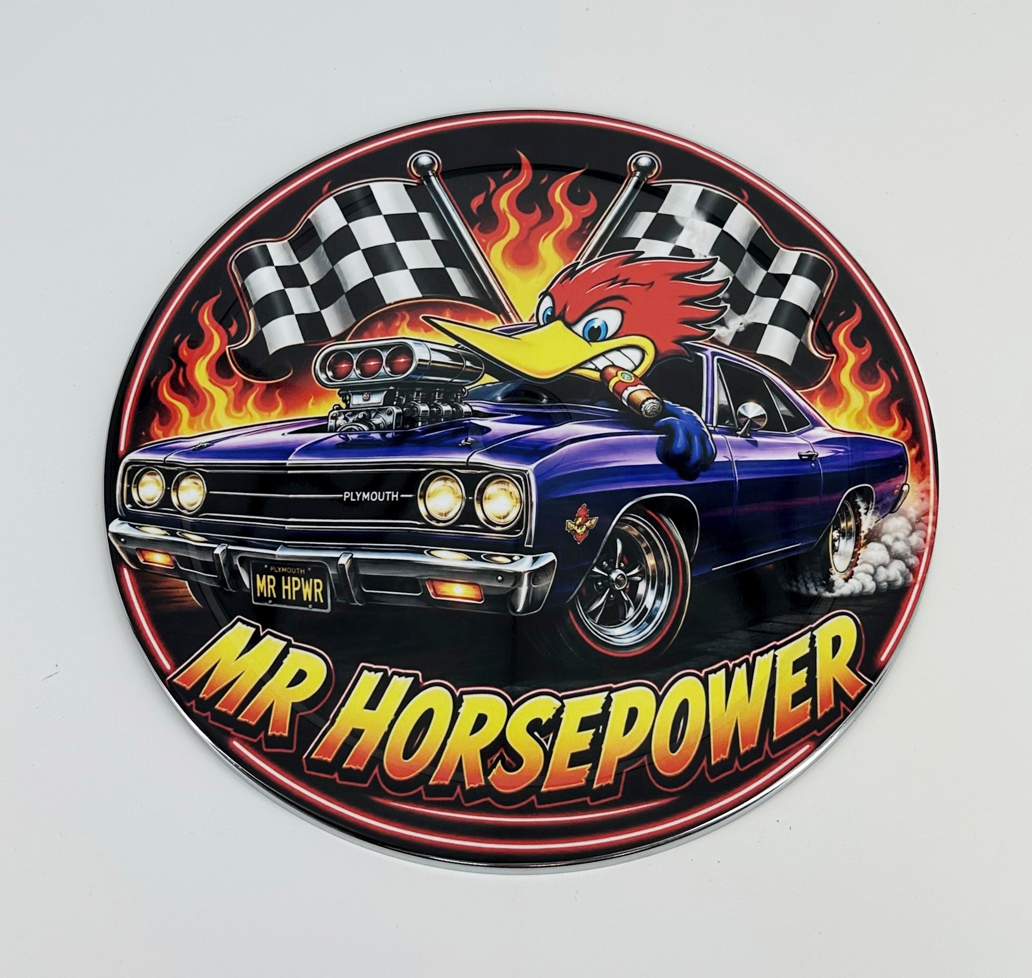 Mr Horse Power Plymouth 14" Air Cleaner Cover Lid
