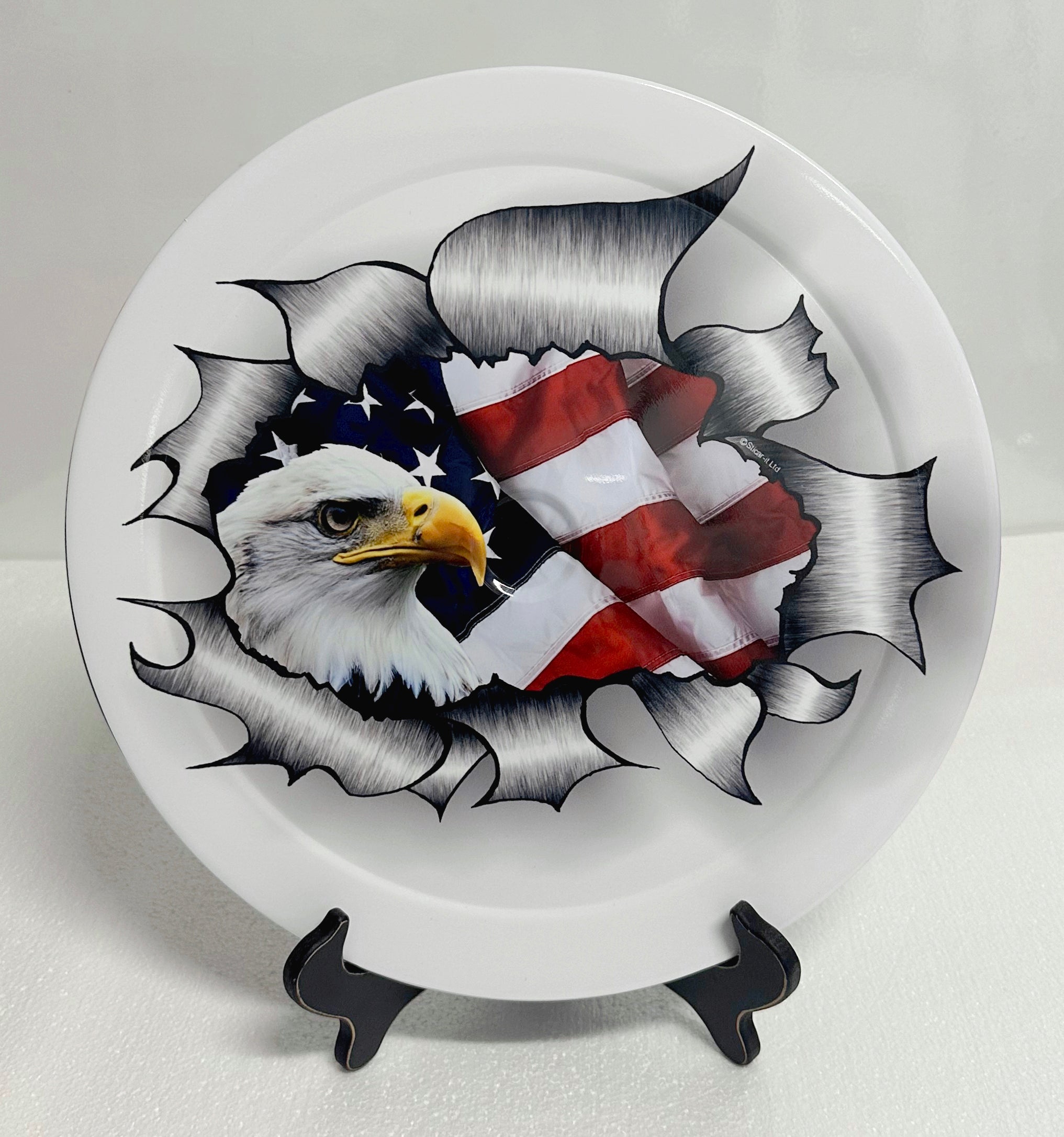 America Breaking Through 14" Air Cleaner Cover Lid