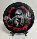 Flippin Off Skeleton 14" Air Cleaner Cover Lid