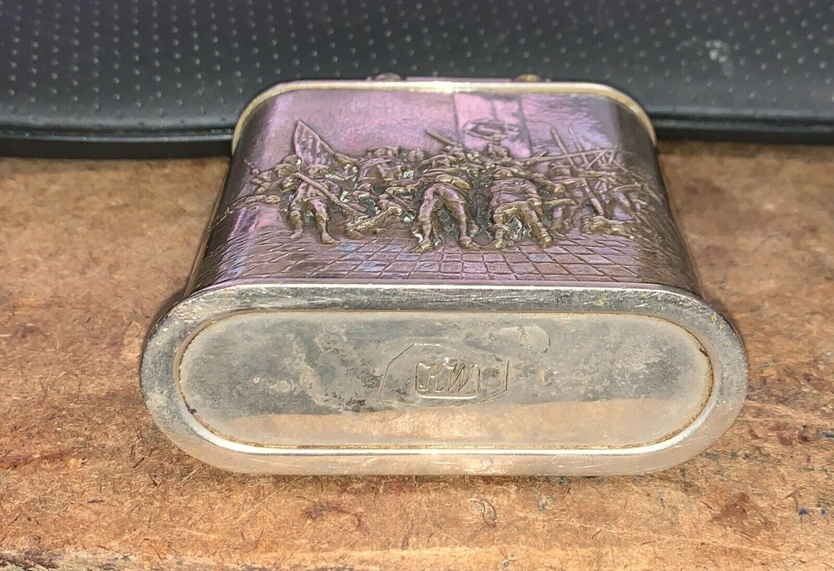Karl Wieden Silver Plate Lighter Germany